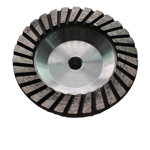 4 Inch to 5 Inch Diamond Turbo Grinding Cup wheel Concrete granite travertine 