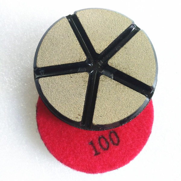 Transitional Ceramic Polishing Pads For Concrete Floor FPP-CP